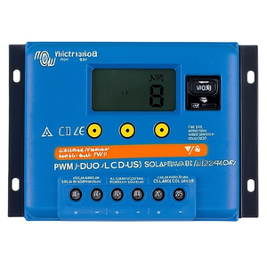 Controlador de Carga Solar Victron BlueSolar PWM DUO-LCD&USB 12/24V-20A - Product Image 1