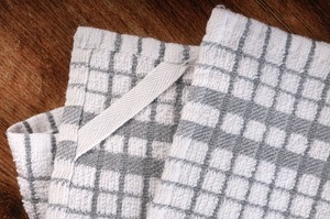 Serviettes de bain éponge de golf à la main grises 100% coton Groupe d'âge tissé à séchage rapide enfant - Product Image 6