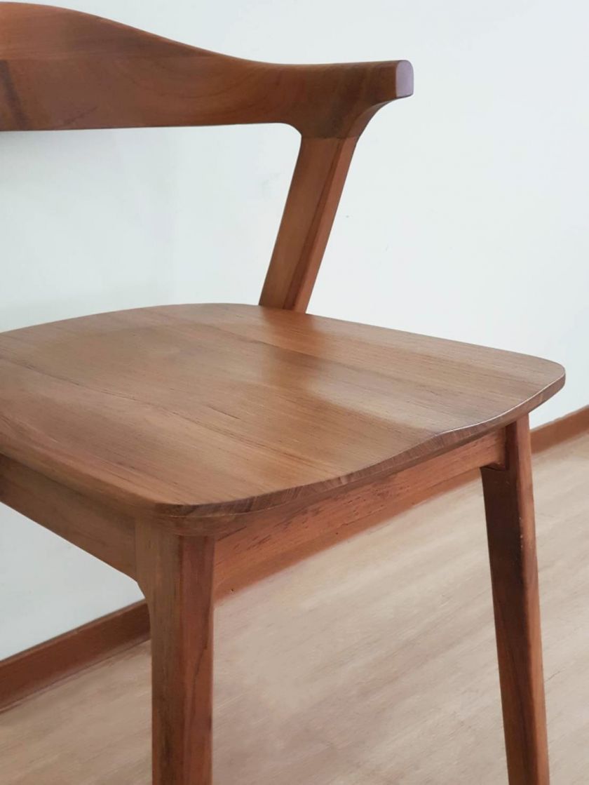 เคลือบด้านลายเนื้อไม้ธรรมชาติที่กำหนดเอง-ไม้สัก A