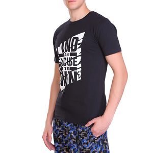 เสื้อยืดพิมพ์ลายสำหรับผู้ชายเสื้อพิมพ์ลายสำหรับฟิตเนสของผู้ชายผ้าฝ้าย100 2025 Ringer - Product Image 3