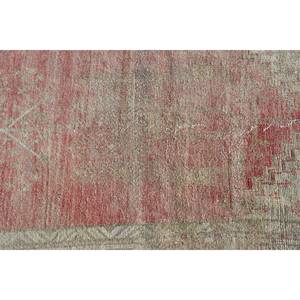 Tapis Vintage en Laine Patchwork 2.9 X 5.5ft Tapis Turc à Tissage Plat Rouge Vert Décoration de Salon avec Support en Latex - Product Image 5