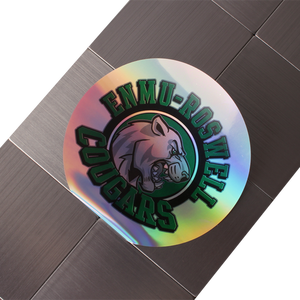 UV Proof Waterproof Tear Resistant Die Cut Hologram Vinyl Stickers Custom for Acoustic <b>Guitar</b> Band Merch and Music Accessories - Product Image 3