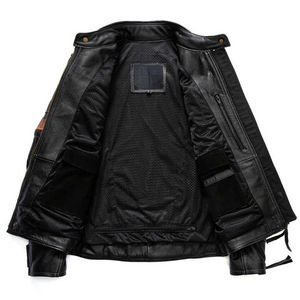 Veste en cuir pour hommes de haute qualité en gros à la mode Long tissu à capuche d'hiver avec des caractéristiques légères - Product Image 2