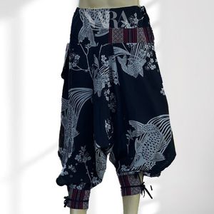 100% pantalones de cintura con cordón informal de algodón con cintura elástica diseño de lona frontal plana servicio OEM ligero disponible - Product Image 1