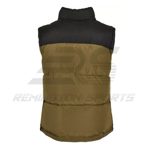 Chaqueta acolchada sin mangas para hombre de último diseño a la moda, chaqueta acolchada sin mangas de talla grande para hombre - Product Image 2