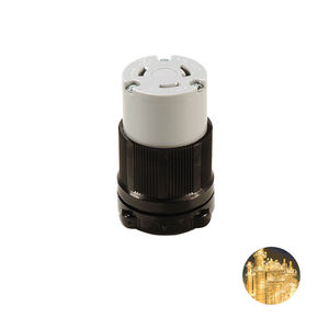 Conector de bloqueo para máquina de prensado en caliente, Conector de alta calidad NEMA L6-30C 30A 250V - Product Image 1