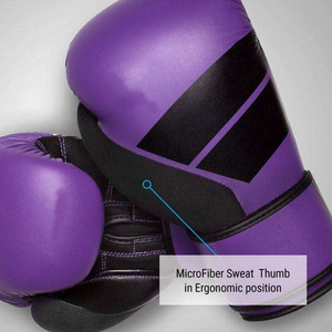 Gants de boxe en cuir gants d'entraînement de sparring professionnel marque personnalisée prix direct usine disponible - Product Image 3