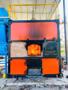 Incinerador de Residuos Médicos Peligrosos de Doble Cámara para Hospitales y Clínicas, Certificado ISO, Modelo CNC-YT50 de T-Tech Vietnam, 1 Año de Garantía - Product Image 4