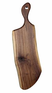 Bloc à découper en bois d'olivier massif naturel pour servir le plateau de fromage plateau de vaisselle planche à découper pour la maison et le restaurant - Product Image 6