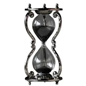 Stylish Sand timer is hour decorative and hour glasses antique table ware for measuring time in wholesale price