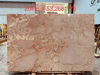 Dalles de marbre Breccia Pernice italien, carreaux de marbre rose-rouge de luxe pour projets de revêtements de sol, murs et comptoirs intérieurs