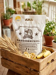 Litière pour chat Clean Fluffy Wheat au parfum banane – Granulés agglomérants naturels pour chats, rongeurs et lapins, 10L - Product Image 5