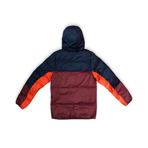 Chaqueta de Windrunner de relleno de plumón para hombre, resistente al agua, venta al por mayor, abrigo de invierno de Color sólido para exteriores, chaquetas gruesas cálidas, abrigo Bomber OEM - Product Image 2