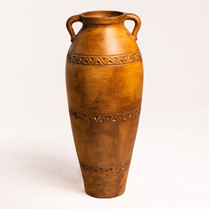 Grand Pot de Céramique Cangklek Geo 2 - Product Image 1