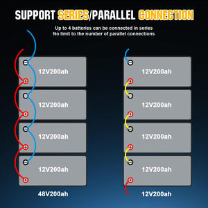 Baterai LiFePO4 Solid State Kapasitas Tinggi 12V 200Ah oleh Rvpozwer dengan 4000 Siklus Garansi 3 Tahun untuk Solar & Mobil Golf - Product Image 6