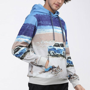 Sudaderas con Capucha para Hombre, Precio Económico, 100% Algodón, Antiarrugas, Material Duradero, Impresión en Serigrafía, Totalmente Personalizables, Último Estilo - Product Image 2