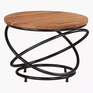 Table d'appoint en bois noir Design moderne élégant parfait pour le salon chambre ajoute une fonctionnalité de style et un rangement pratique - Product Image 6