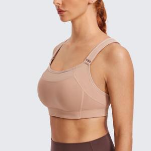 Respirant grande taille conception avant Simple soutien élevé séchage rapide vêtements de sport soutien-gorge de Fitness pour les femmes fabriqué au Pakistan - Product Image 2