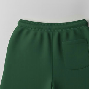 Pantalones Cortos Bermuda para Hombre con Logotipo Personalizado, Satinados, Transpirables, Cómodos, de Cintura Alta, con Cierre de Cordón y Detalle de Botones para Uso Diario - Product Image 4