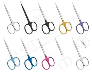 Tijeras duraderas para cutículas pulidas de 90mm, corte afilado y preciso para residuos de piel, herramienta de belleza, tijeras de manicura sostenibles - Product Image 4