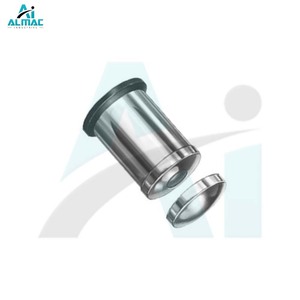 Dispensador de algodón Methot de acero inoxidable ALMAC sin tapa, contenedor de grado médico para almacenamiento de algodón en hospitales y clínicas - Product Image 6