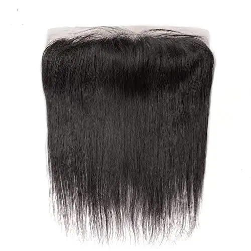 Pizzo svizzero frontale 13x6 100% vergine capelli umani trasparente fabbricazione in India 1 pezzo di capelli indiani onda del corpo capelli indiani grezzi