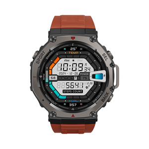Montre connectée DM58, écran AMOLED 1,43 pouce, GPS, tracker de fitness sportif, étanche 5ATM, bracelet en gel de silice, unisexe - Product Image 3
