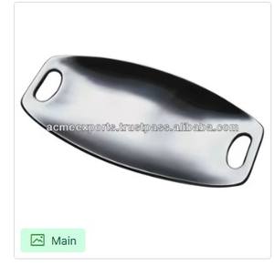 Plateau de service en métal luxueux avec miroir, ajoute une touche élégante et durable, décoration pour la vanité, le bar, les essentiels pour l'accueil à domicile - Product Image 5