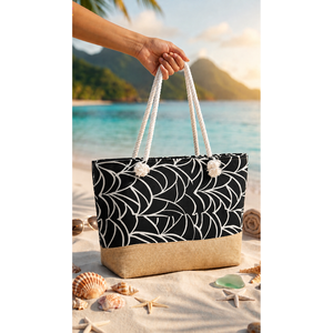 Sac de plage tissé à motifs - 127 Pièce unique au design unique - Product Image 1