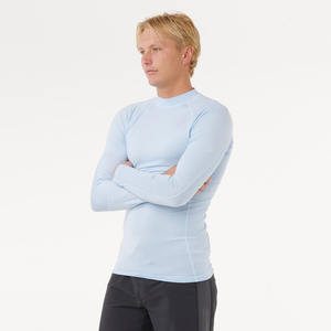 Chemise de compression à séchage rapide pour hommes sur mesure Rash Guard Fitness Surfing Latest Solid Pattern Design - Product Image 3