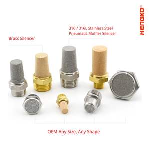 Оптовый дистрибьютор HENGKO: Фильтр-глушитель для пневматических систем из спеченной нержавеющей стали - Product Image 5