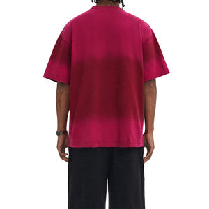 Camiseta de algodón 100% para hombre, camisetas holgadas con estampado de diamantes de imitación para hombre, ropa de calle, Camisetas estampadas a la moda, diseño personalizado para hombre - Product Image 2