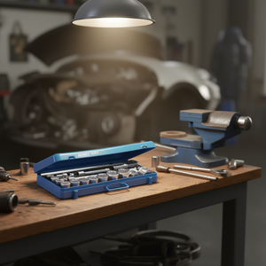 Hazet <b>12</b>-<b>Point</b> Metric Square <b>Socket</b> <b>Set</b> 3/4'' (18-Piece) - Product Image 3