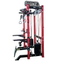 Matériel de musculation multifonctionnel en fer pour salle de sport commerciale : Power Cage, Smith Machine, Squat Rack