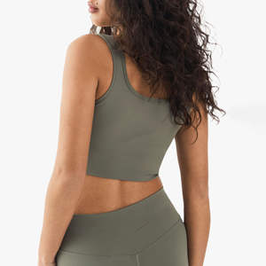 Soutien-gorge de sport pour femme, haute qualité, rembourré, sexy, sans couture, à fort impact, pour la gym, le fitness et le yoga, grandes tailles, OEM ODM, faible MOQ, à prix abordable - Product Image 3