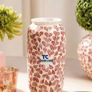 Vase de sol en nacre transparent décoratif de dernière conception fabriqué au Vietnam meilleur prix pour l'espace de salon à la maison - Product Image 2