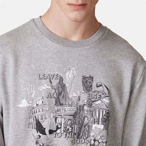 Sudadera de Invierno de Estilo Nuevo con Logotipo Personalizado, Suave al Tacto, Transpirable, 100% Algodón Peinado, Color Sólido al por Mayor, Cuello Redondo - Product Image 3