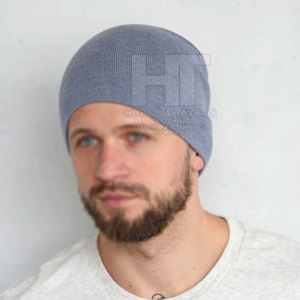 Factory Manufacture Jacquard 100% Cotton Lightweight Eco-Friendly Breathable <b>Waterproof</b> <b>Beanies</b> Hats New Arrival Customized - Product Image 3