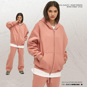 Logo personnalisé délavé à l'acide de haute qualité 100% coton Vintage Hoodies unisexe surdimensionné 3D Puff partout impression Full Zip up Hoodies - Product Image 4