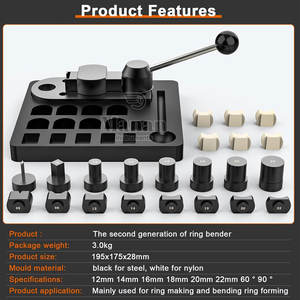 Alicates de Acero Inoxidable para Dar Forma y Doblar Alambre de Joyería, Herramienta para Hacer Anillos, Pulseras y Collares - Product Image 2