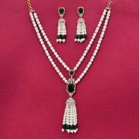 Ensemble de pendentifs en ambre américain fait main, bijoux vintage de mode d'Inde avec placage bicolore pour mariage et fiançailles