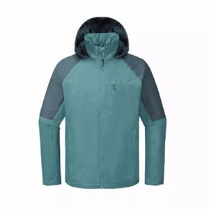 Chaqueta de corredor impermeable con logotipo frontal personalizado de alta calidad para hombres con capucha para ropa de trabajo al aire libre marca promocional de viaje - Product Image 5