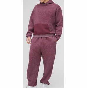 Chándal para hombre con logotipo personalizado, conjunto de chándal de ropa cómoda para hombre, conjunto de chándal transpirable de algodón 100% de alta calidad para hombre - Product Image 1
