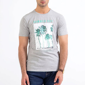 T-shirt pour homme de qualité supérieure, imprimé, en polyester/coton, respirant et à séchage rapide, léger pour une utilisation quotidienne - Product Image 6