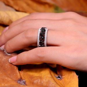 แหวนเงินแท้รูปหัวกะโหลกสองสี Jeulia - แหวนแฟชั่นวินเทจสุดอินเทรนด์ - Product Image 6