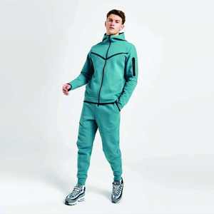OEM <b>Tech</b> Fleece Slim Fit Mens Tracksuit Sweatsuit Private Label Jogger Sets <b>Tech</b> Fleece Jogging - Product Image 1