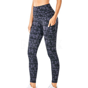 Leggings Deportivos sin Costuras con Efecto Push-Up para Mujer, Estampado Digital Sólido, Cintura Elástica de Alta Calidad, Yoga, Estiramiento en Cuatro Direcciones - Product Image 1