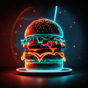 Tienda de pared Logotipo de negocios Letrero de neón Led Tienda de hamburguesas Decoración de pared Letrero de iluminación Led Hamburguesa Iluminación Led para Decoración - Product Image 1