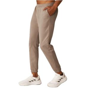 Premium Quality Custom Knitted Men's Sweatpants Solid Color Cotton/Spandex <b>Fleece</b> Blended <b>Trousers</b> Casual Straight OEM - Product Image 5