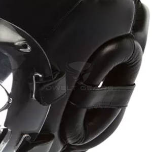 อุปกรณ์ป้องกันศีรษะสำหรับชกมวยหนังแท้แบบสั่งทำพิเศษ ปี 2025 - สำหรับฝึกซ้อมและพกพาสะดวก ระบายอากาศได้ดี - Product Image 3